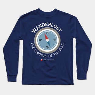 Wanderlust- compass Long Sleeve T-Shirt